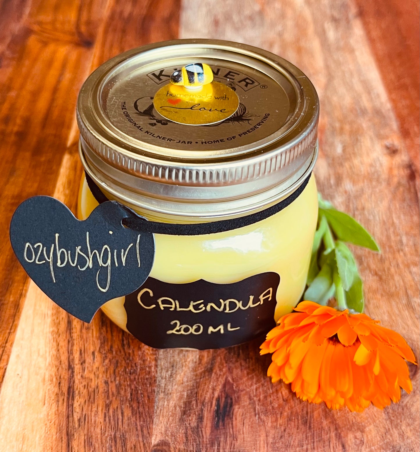 Organic Calendula Healing Salve - 200ml Mega Jar